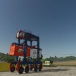 Container Straddle Carrier