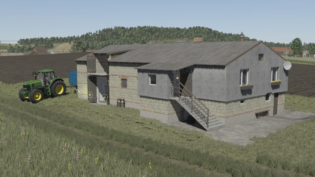 Cowbarn With Loft And Brake Room