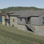 Cowbarn With Loft And Brake Room