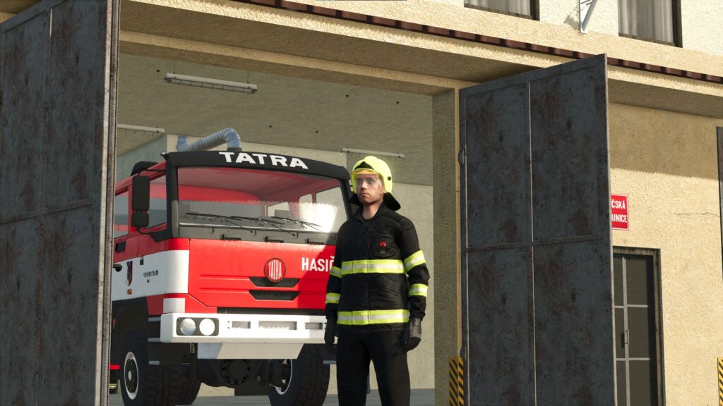 Czech fire suit