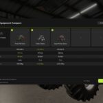 Equipment Compare