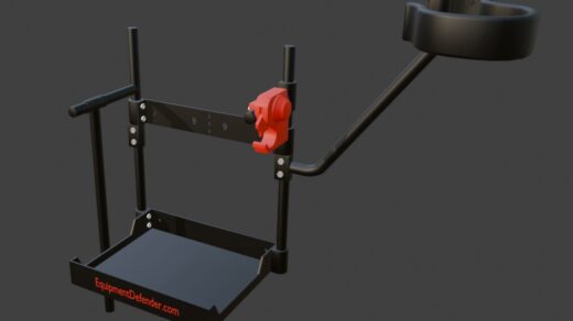 Equipment Defender Blower Rack