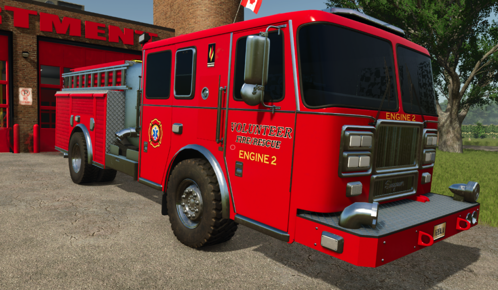 Fire Truck Seagrave Engine V1.0