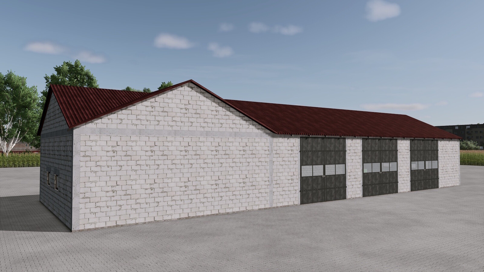 Halls Made Of White Concrete Blocks V1.0.0.1 thumbnail 2