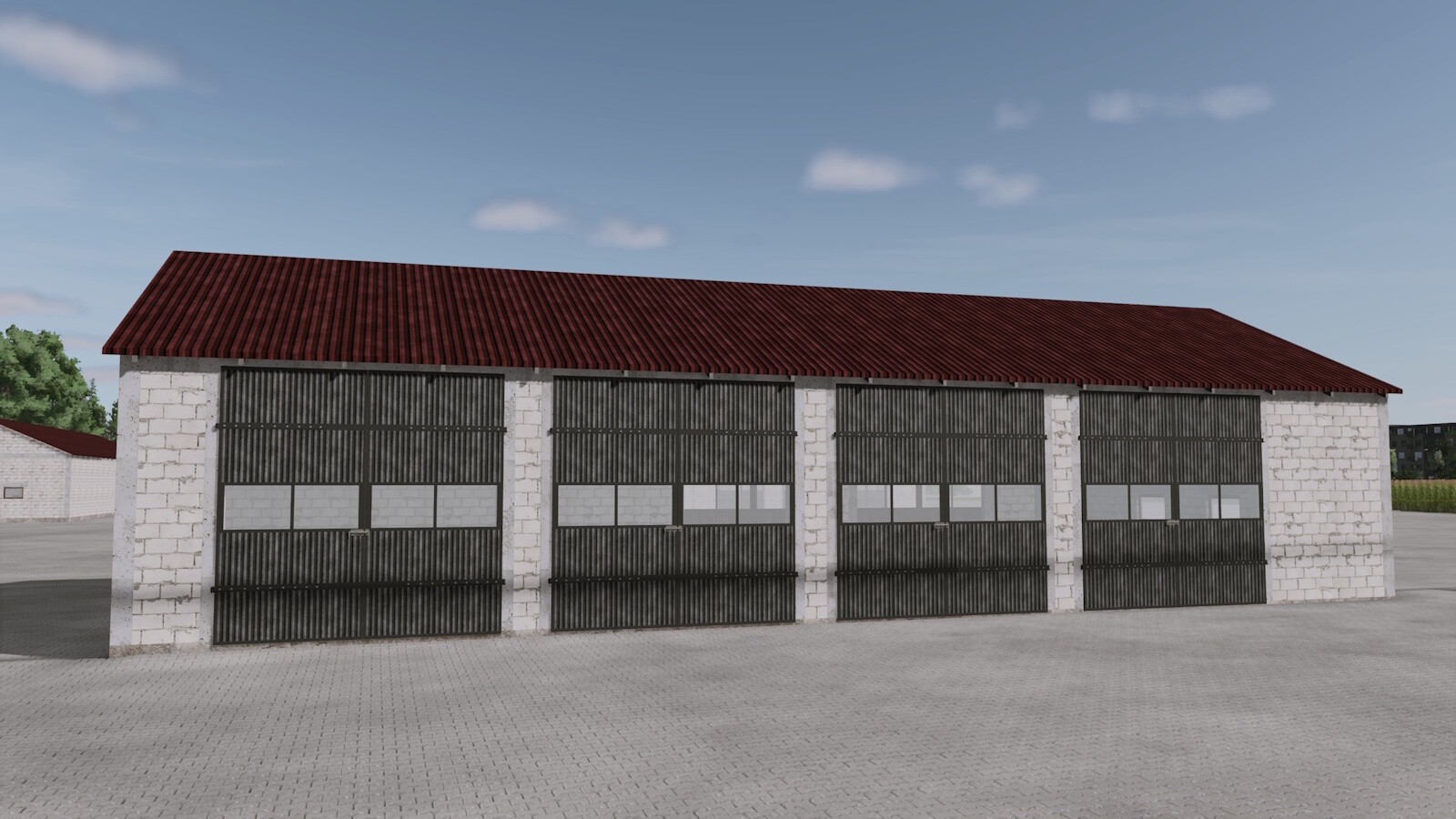 Halls Made Of White Concrete Blocks V1.0.0.1 thumbnail 3