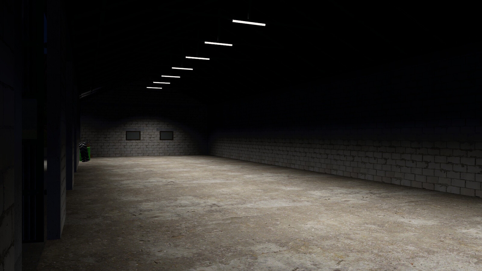 Halls Made Of White Concrete Blocks V1.0.0.1 thumbnail 6