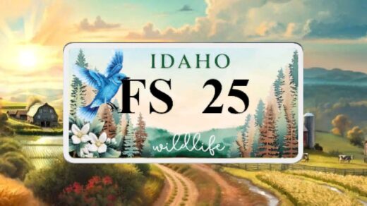 Idaho Wildlife License Plate