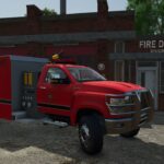 International CV Series Fire Truck3