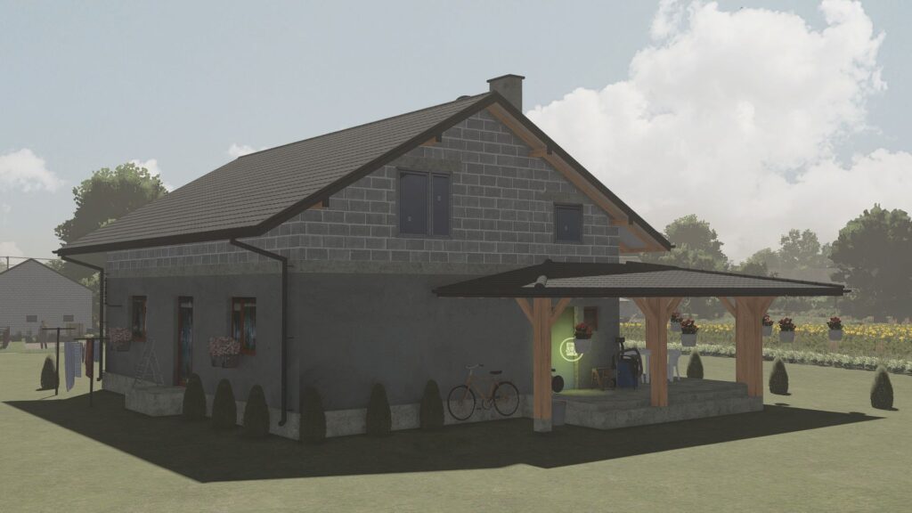 Old and New House