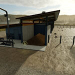 Pig Barn With Manure Heap3