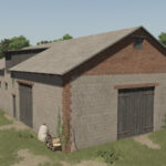 Polish Cowshed With Pasture