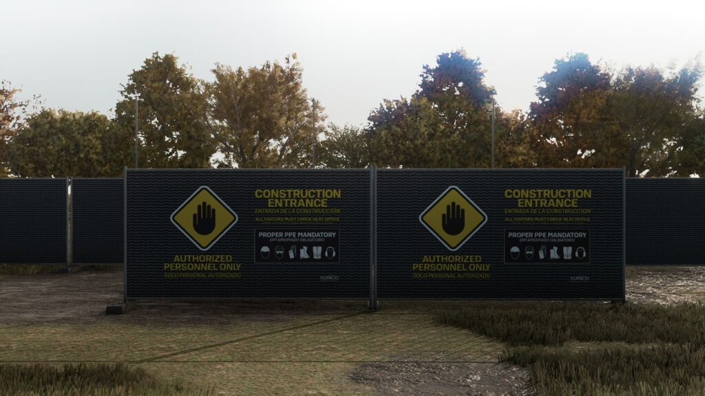 Privacy Temporary Construction Fence