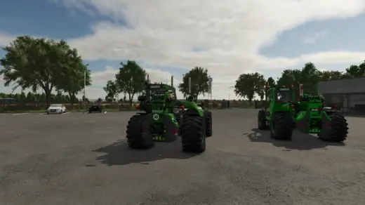 Sennebogen G340 and Fendt Cargo T740 v1.0