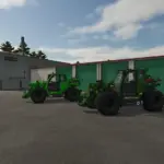 Sennebogen G340 and Fendt Cargo T740 v1.02