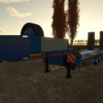 Silver 4 Axes Lowloader