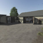 Small Pigsty With Barn