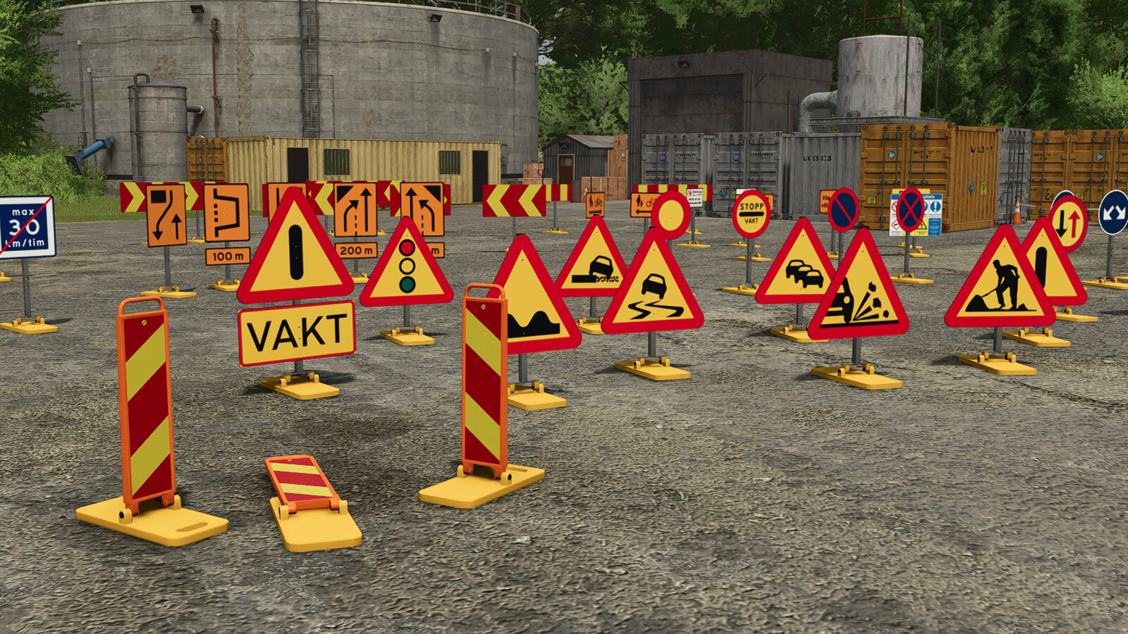 Swedish Construction Sign Pack Plus V1.0