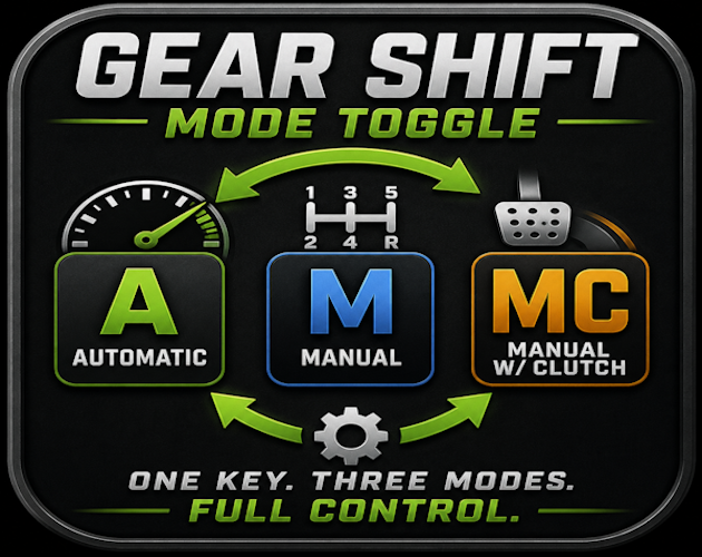 Toggle Gear Shift Modes V1.0