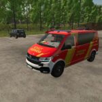 Volkswagen T6 Hanover Fire Department NEF and ELW 1