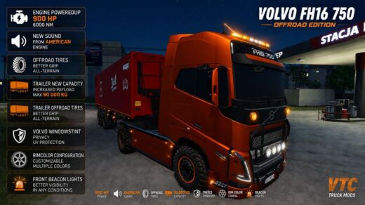 Volvo FH16 PowerMagnum